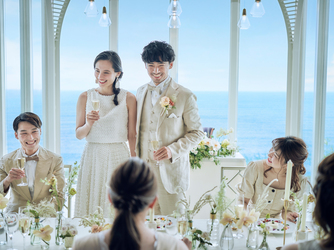 指帆亭 Shihantei Pine Tree Resort ヨットの帆をイメージしたパーティ会場画像 2-1