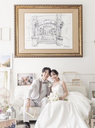 ラ・セーヌブランシュ 【ルミエール】会場一体型のラウンジ画像 2-1