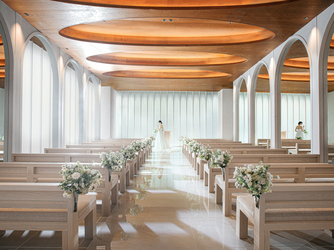 The Opera(オペラ) チャペル(光・木・石の洗練されたデザインチャペル)画像 2-2