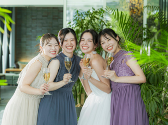 The Opera(オペラ) テラスでゲストと過ごすウェルカムパーティ画像 2-2