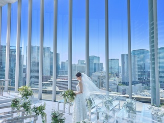 アルモニーアンブラッセ ウエディングホテル チャペル(大阪を一望する独立型『天空のチャペル』)画像 2-3