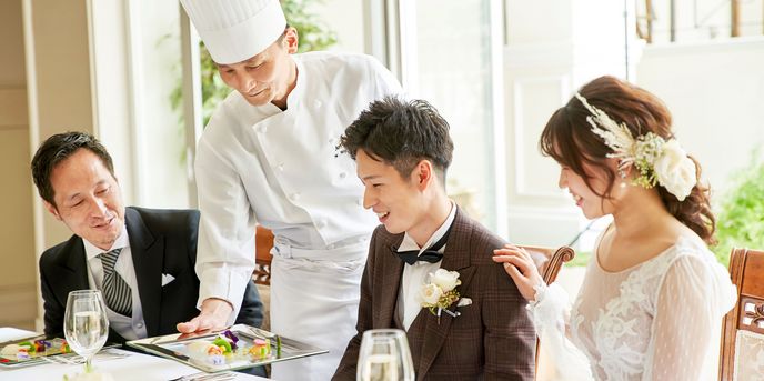 セントアクアチャペルみなとみらい 料理・ケーキ1画像 1