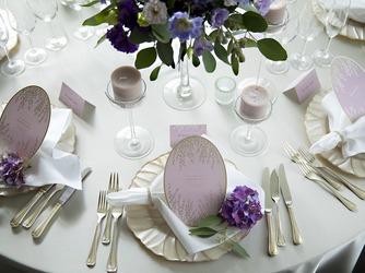 ホテル日航姫路 披露宴会場「真珠」コーディネート画像 1-3