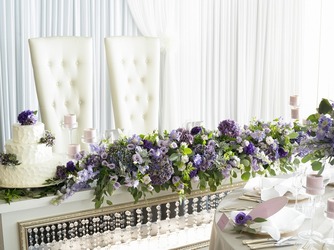 ホテル日航姫路 披露宴会場「真珠」コーディネート画像 1-2