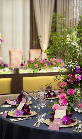 ホテル日航姫路 披露宴会場「光琳」コーディネート画像 1-1