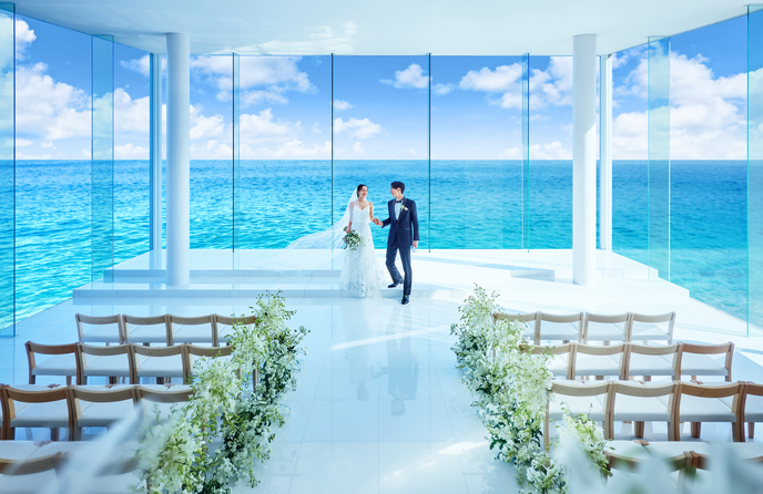 エシェル ドゥ アンジェ チャペル(海と空のチャペル)画像 1