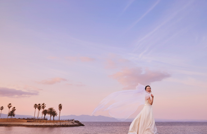 エシェル ドゥ アンジェ ナイトウエディング前半画像 1