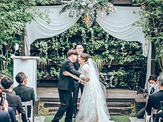 会津 写遊庭 映画のような結婚式画像 2-1