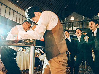 会津 写遊庭 型にはまらない二人ならではの結婚式画像 2-2