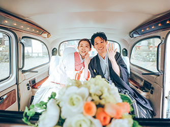 会津 写遊庭 型にはまらない二人ならではの結婚式画像 1-2