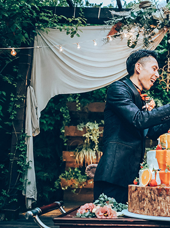 会津 写遊庭 映画のような結婚式画像 1-1