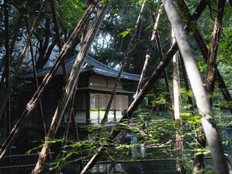 浮月楼(国登録名勝/国登録有形文化財) 庭園2画像 2-1