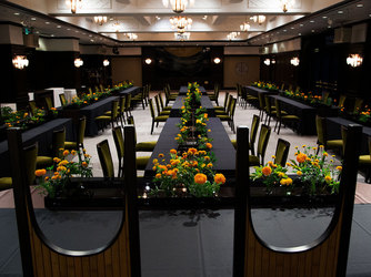 浮月楼(国登録名勝/国登録有形文化財) 大人数披露宴におすすめ「月光の間」画像 2-1