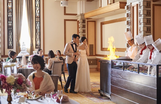 ホテルグランド東雲 花嫁が選ぶおもてなし部門NO.1!お料理画像 1