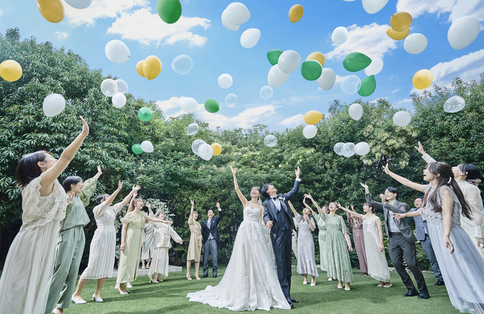 アニヴェルセル 江坂(新大阪) 貸切ガーデンでゆっくりと過ごす画像 1