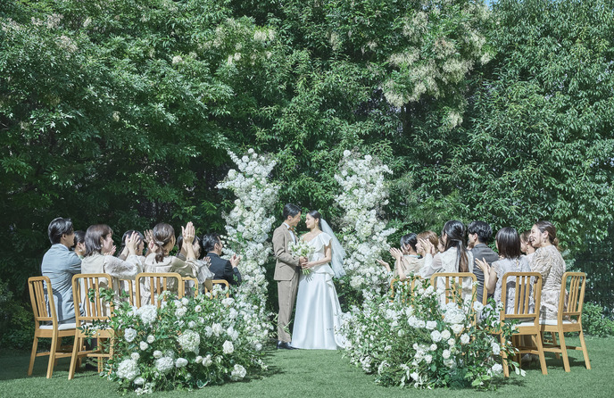 アニヴェルセル 江坂(新大阪) 貸切ガーデンでゆっくりと過ごす画像 2