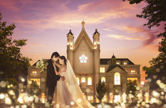 アニヴェルセル 白壁 セレモニースペース(人気のナイトウエディング)画像 2