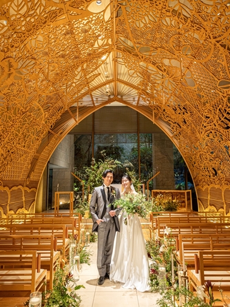 ANAクラウンプラザホテル広島 チャペル(木もれ陽のチャペル)画像 1-2