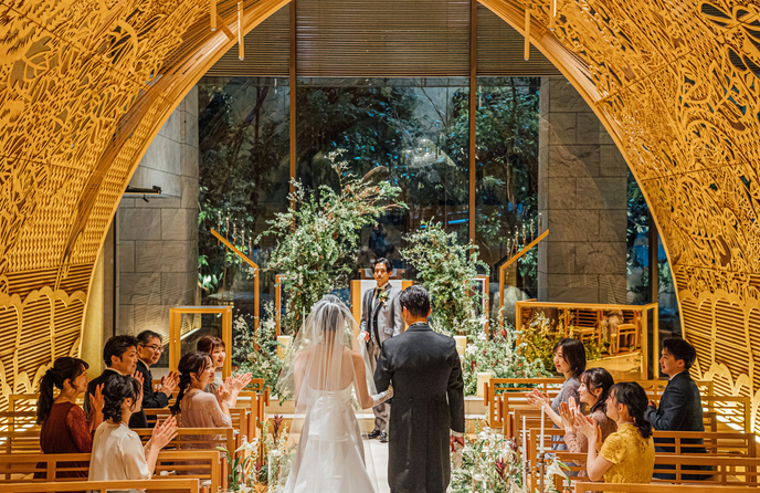 ANAクラウンプラザホテル広島 チャペル(木もれ陽のチャペル)画像 1