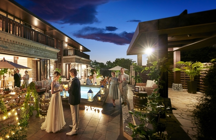 ア・ラ・モード パレ&ザ・リゾート 自然に囲まれた邸宅でのナイトパーティ画像 1