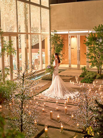 HILLTOP THE SQUARE (ヒルトップ ザ スクエア) セレモニースペース(幻想的なナイトウエディング)画像 2-2