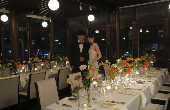 和 de Francaise KUWAHARA Kan 新バンケット"Marco Polo"誕生画像 1