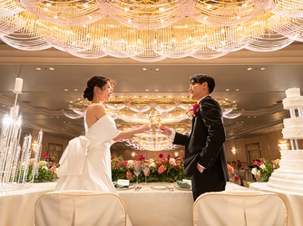 ホテルオークラ京都 【 エレガントな翠雲 】シャンデリア煌めく画像 2-2