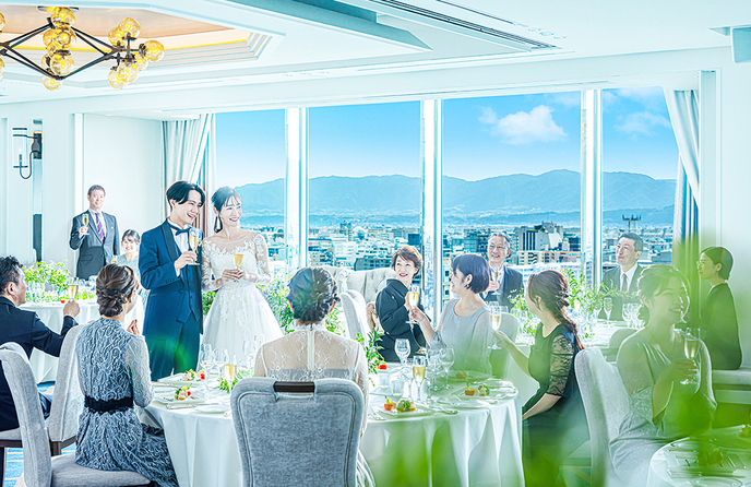 ホテルオークラ京都 【 京都の街並みを見渡せる会場 】アポロン画像 1