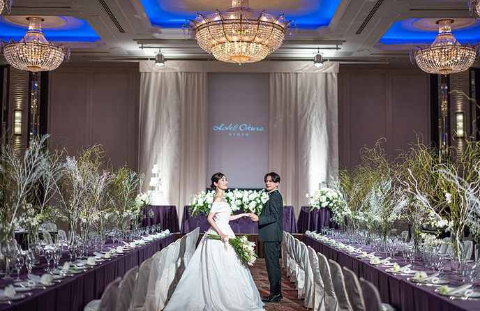 ホテルオークラ京都 【 壮麗で豪奢な暁雲 】多彩な演出が叶う画像 1