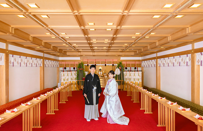 ホテルオークラ京都 神殿(神前式場「葵殿」)画像 1