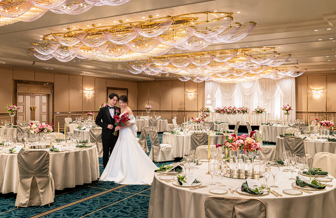 ホテルオークラ京都 【 エレガントな翠雲 】シャンデリア煌めく画像 1