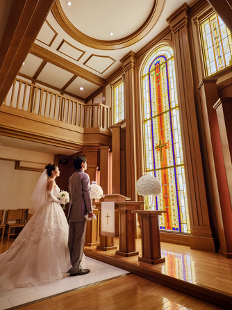 帝国ホテル 東京 チャペル(ステンドグラスの美しいチャペル)画像 1-1
