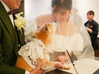 フェリーチェガーデン日比谷(日比谷公園内) ペットも参加可能な結婚式♪画像 2-2