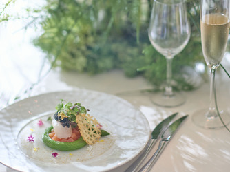 アイネス ヴィラノッツェ 大阪 ガーデンがパーティーをより開放的に演出。画像 2-3