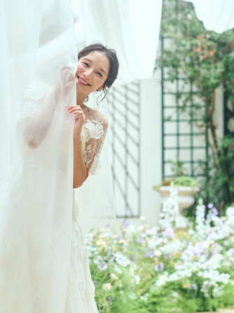 アイネス ヴィラノッツェ 大阪 ゲストと距離の近いガーデンセレモニー画像 2-1