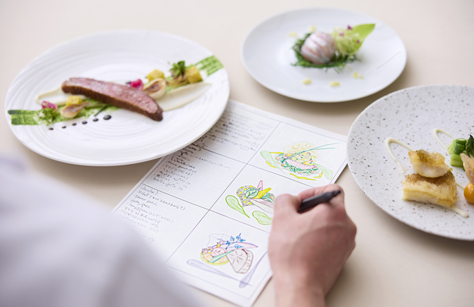 アイネス ヴィラノッツェ 大阪 料理・ケーキ3画像 1