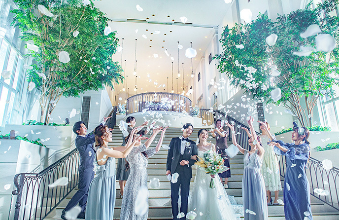 アイネス ヴィラノッツェ オーシャンポートサイド セレモニースペース(全天候型の大階段で、祝福のセレモニー)画像 1