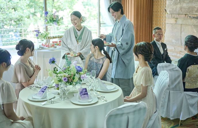 大和屋本店 能舞台を眺めながらのパーティも叶う画像 1