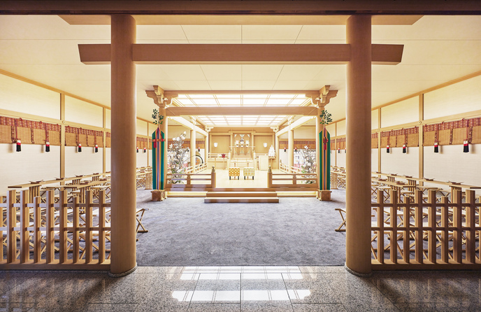 HOTEL CLEMENT TAKAMATSU(JRホテルクレメント高松) 神殿(鳳翔殿)画像 1