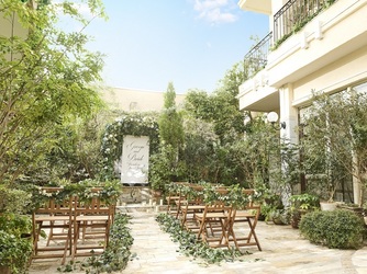 Rouge Blanc(ルージュ:ブラン) セレモニースペース(オシャレで開放感抜群!ガーデン挙式)画像 2-2