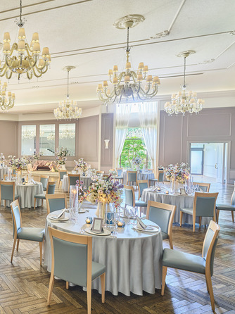 マリエール神水苑 披露宴会場「プレシャスホール」画像 1-2