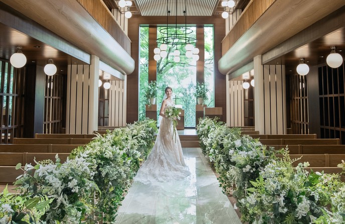 ホテル椿山荘東京 チャペル(リニューアルしたチャペル*ヴァンヴェール)画像 1