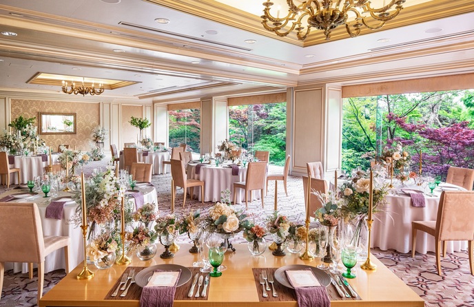 ホテル椿山荘東京 窓一面に緑が広がる「バンブールーム」画像 1