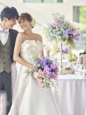 ガーデンテラス長崎 ホテル&リゾート お2人にぴったりのコーディネートを画像 1-2