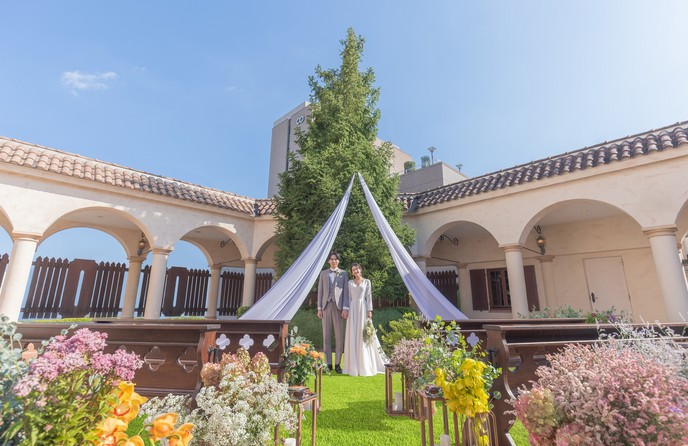 埼玉グランドホテル深谷 セレモニースペース(【リニューアル】貸切ガーデンセレモニー)画像 1