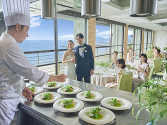 SCAPES THE SUITE(スケープス ザ スィート) 唯一無二の遮る物がない海を望む披露宴会場画像 2-2