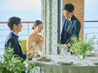 SCAPES THE SUITE(スケープス ザ スィート) 唯一無二の遮る物がない海を望む披露宴会場画像 2-3