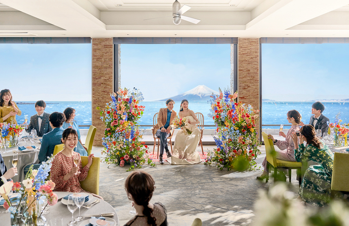 SCAPES THE SUITE(スケープス ザ スィート) 海×富士山を望む絶景*センス溢れる披露宴画像 1