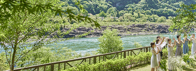 迎賓館 サクラヒルズ川上別荘 庭園1画像 2-1