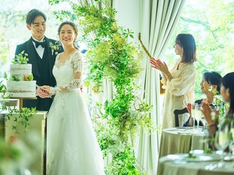 アーカンジェル代官山 披露宴会場から続くプライベートガーデン画像 2-2